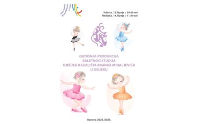 Ovoga vikenda premijera Godišnje produkcije Baletnog studija